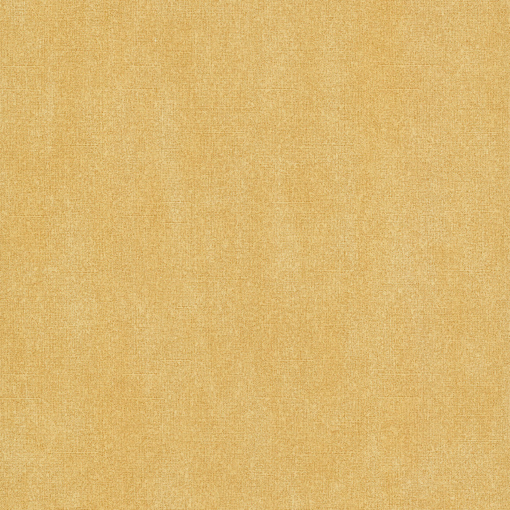 3501 - Papier Peint Vinyle Sur Intissé Uni Toilé Jaune