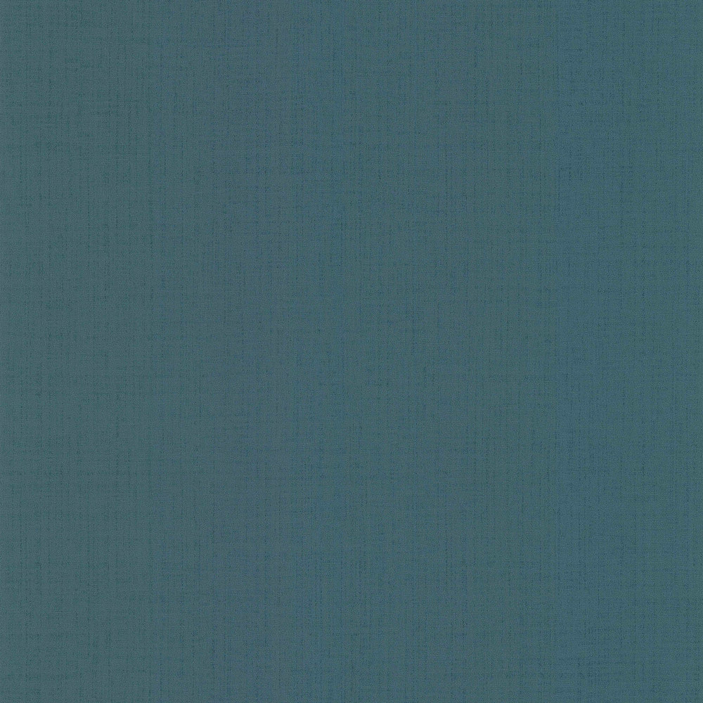 3514 - Papier Peint Vinyle Sur Intissé Uni Rétro Bleu