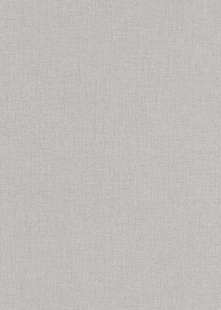 3357 - Papier Peint Vinyle Grainé Sur Intissé Uni Textile Gris