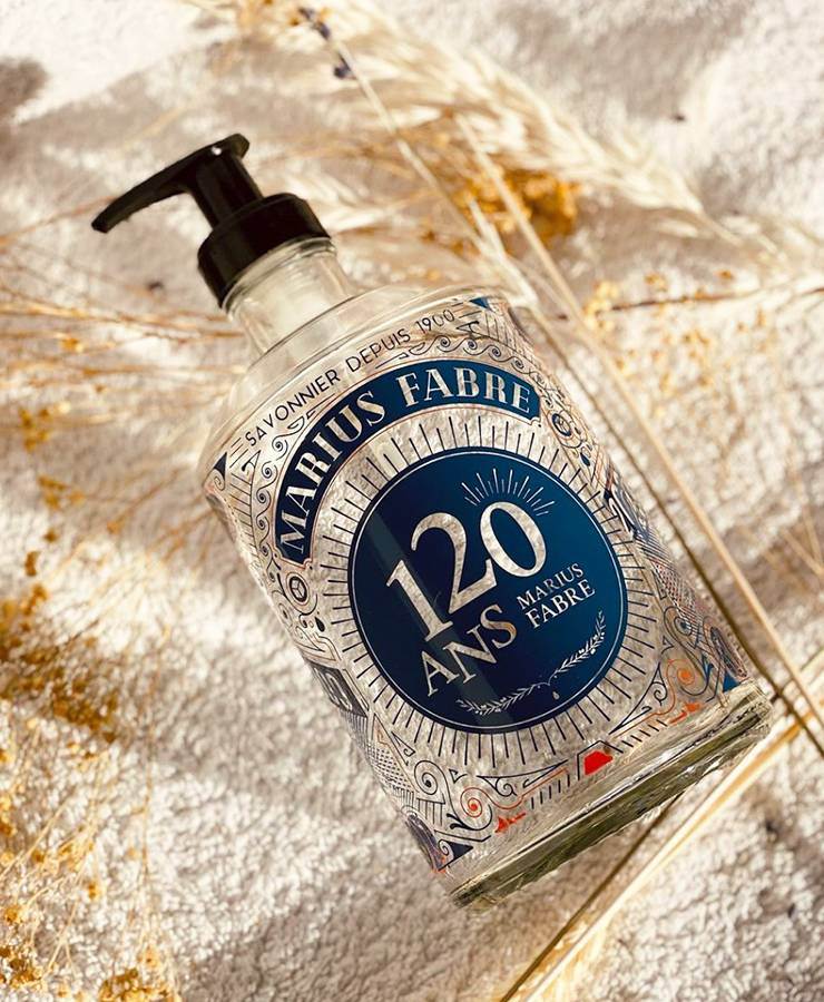 Flacon Pompe en Verre Vintage Edition 120 ans 500 ml