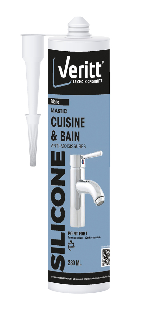 Mastics silicone en cartouche