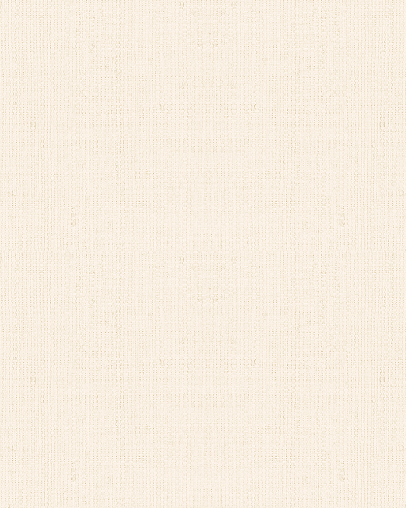 Papier peint vinyle sur intissé uni Paille Beige avec texture finement grainée