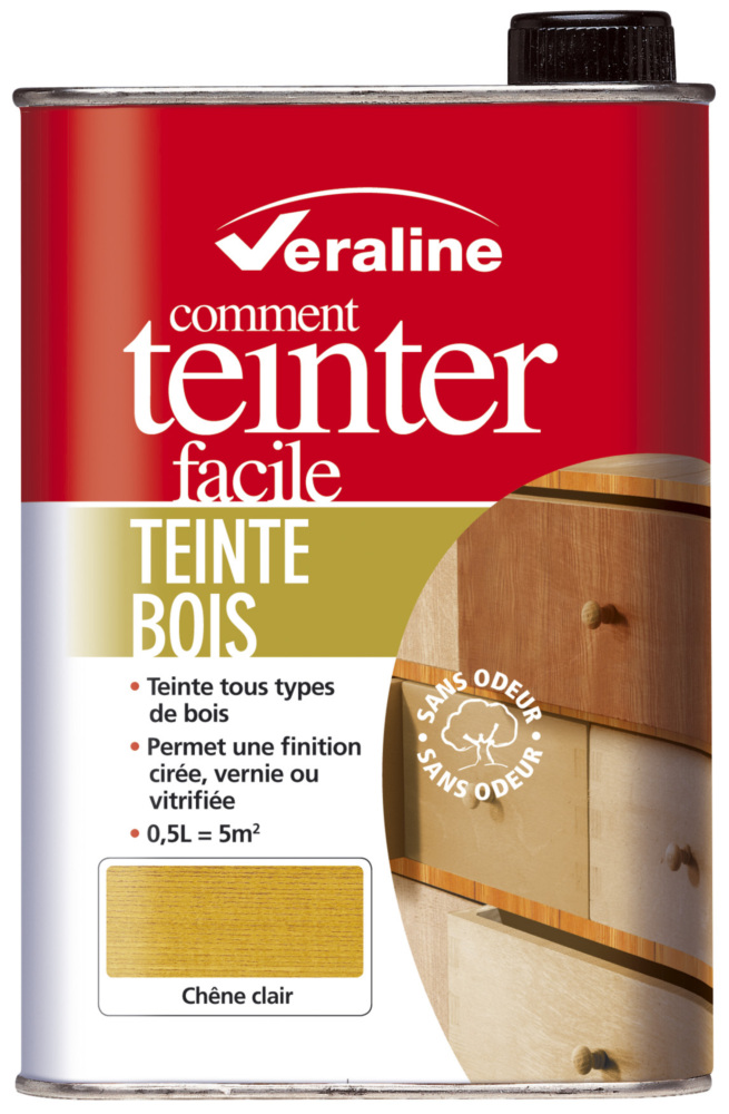 Teinte bois chêne clair 0.5L