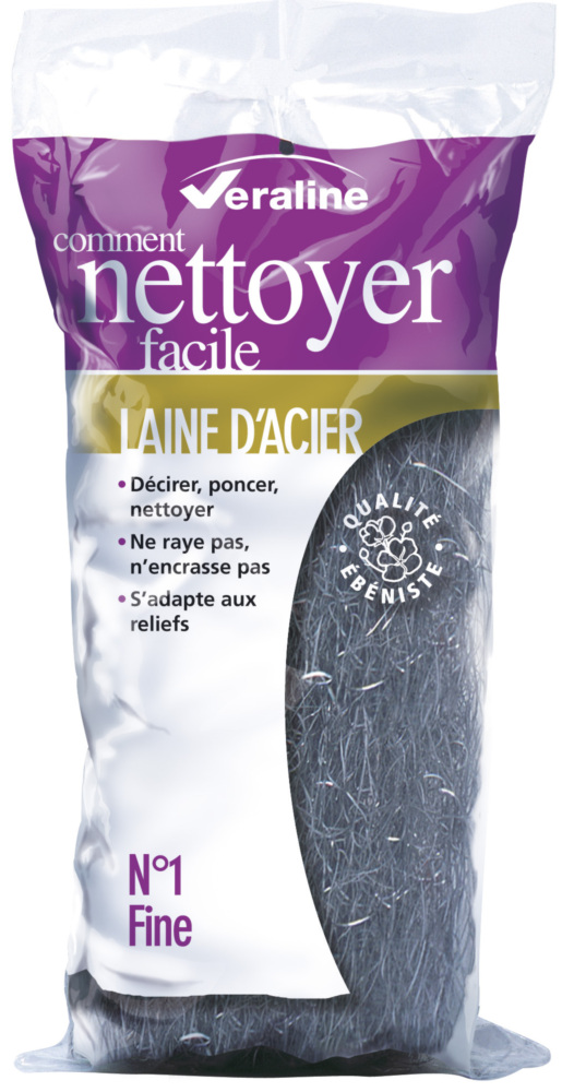 Laine d'acier n°1 fine 150g