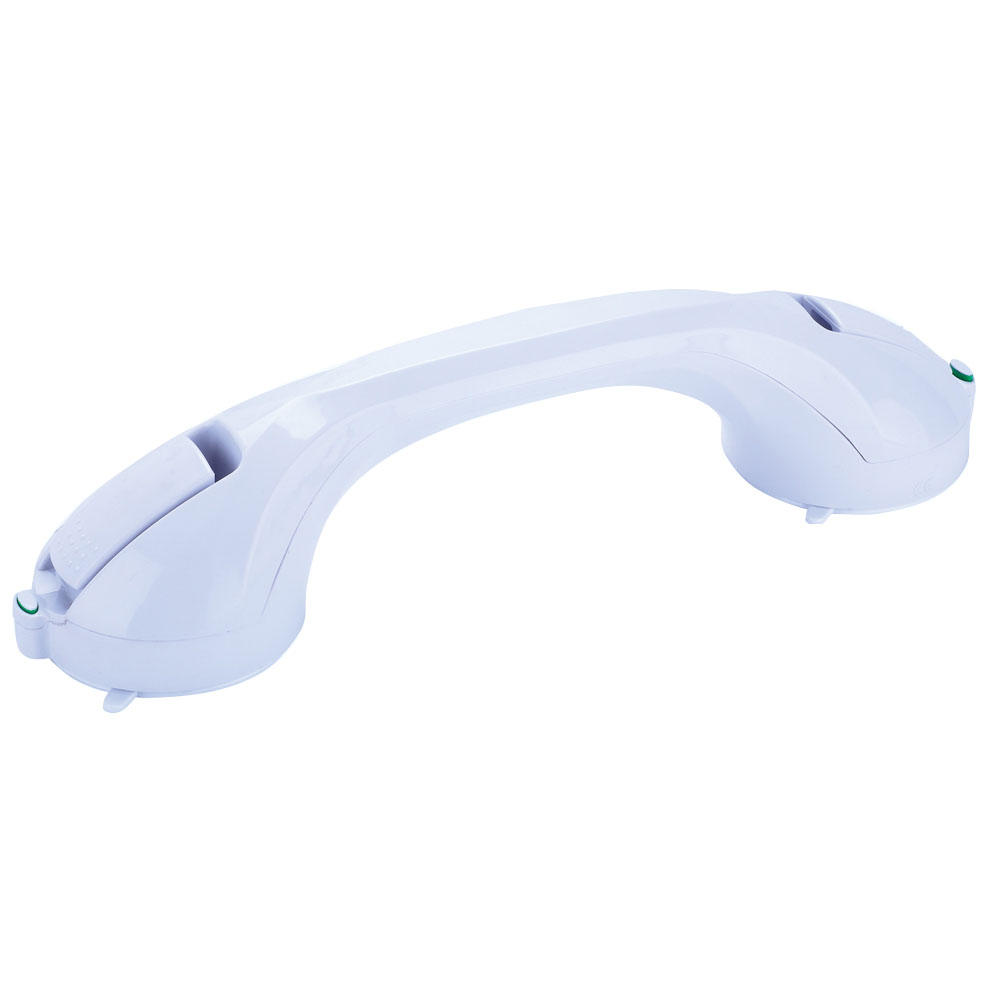 Poignée de Soutien Poly Témoin Blanc à Ventouses 40 cm