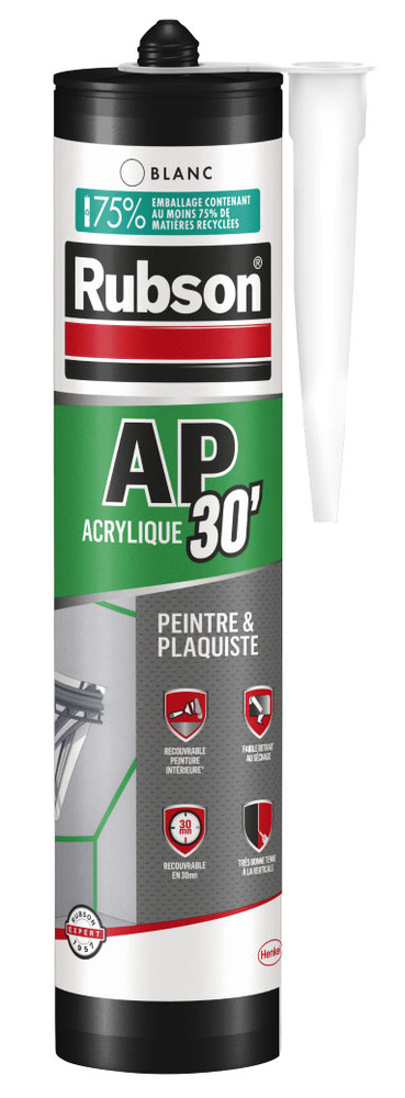 Mastic Acrylique AP30 Spécial Peintre Blanc 300ml