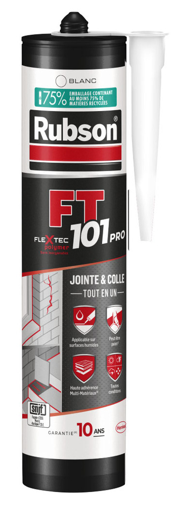 Mastic FT101 Pro Blanc 280ml