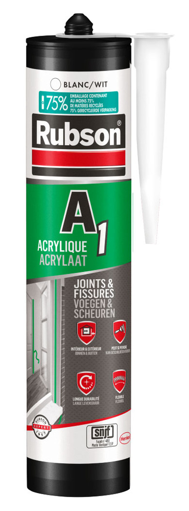 Mastic Acrylique A1 Joints & Fissures 300 ml