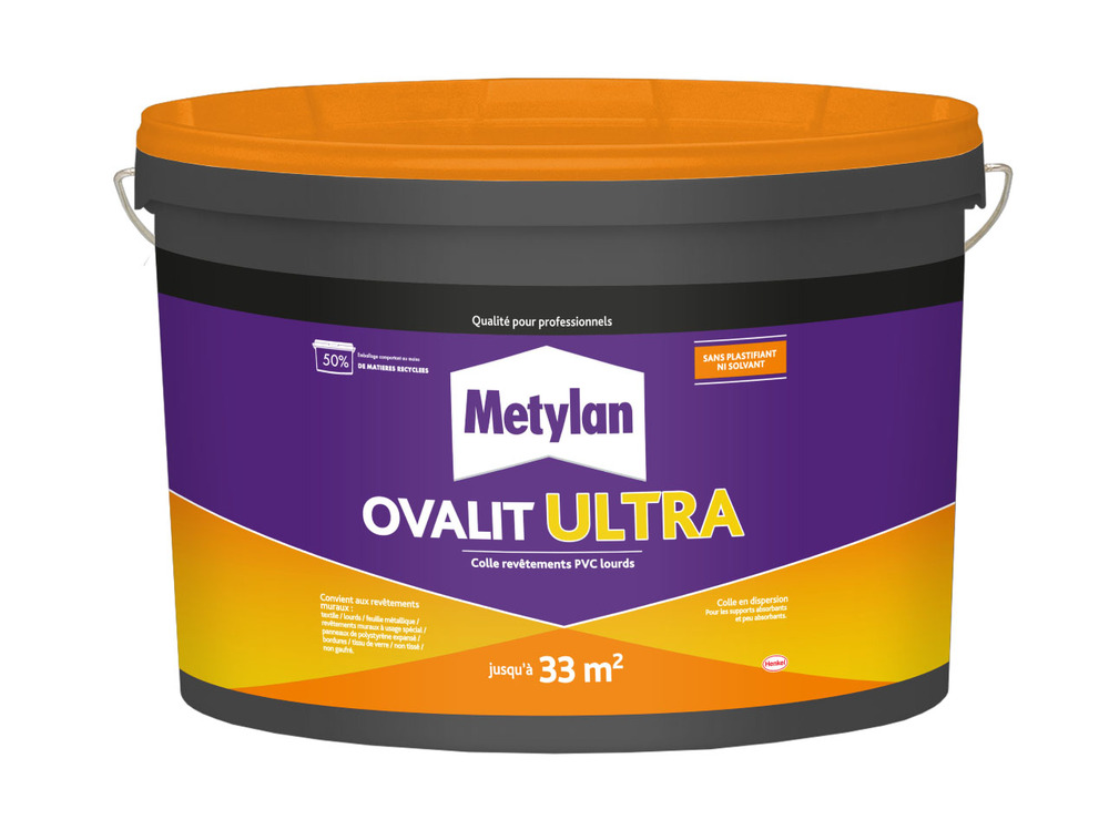 Colle Revêtements Muraux Ovalit Ultra 18kg