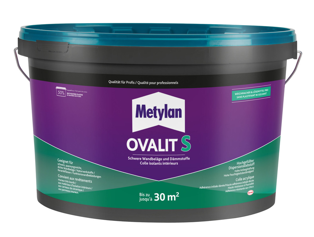 Colle Ovalit S Isolants Intérieurs 12kg