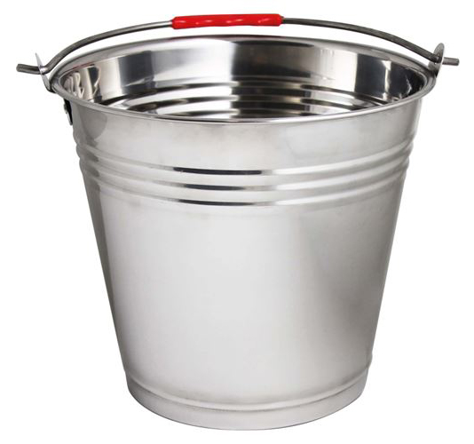 Seau Acier Inox 11L
