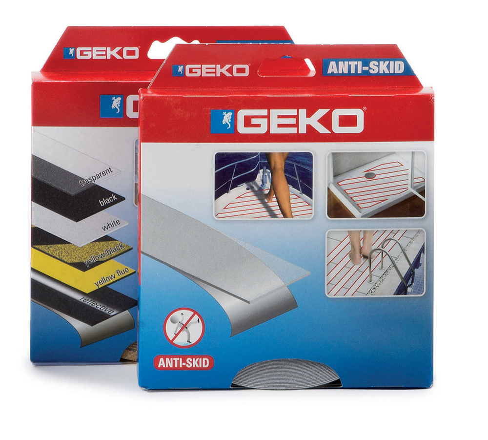 Lot de 5 bandes adhésives antidérapantes noires de 19 mm x 61 cm pour sécurisation des sols.