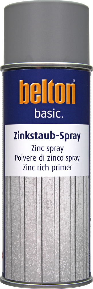 Spray Anticorrosion Zinc Basic Aérosol 400 ml pour anti-rouille et galvanisation