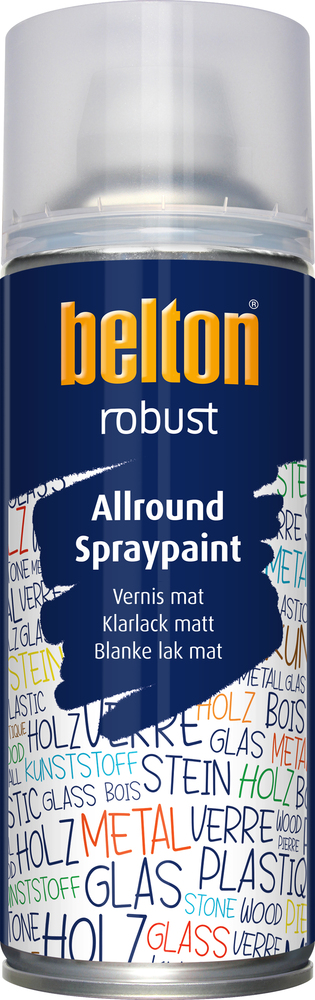 Vernis de Finition Mat Robust Aérosol 400ml