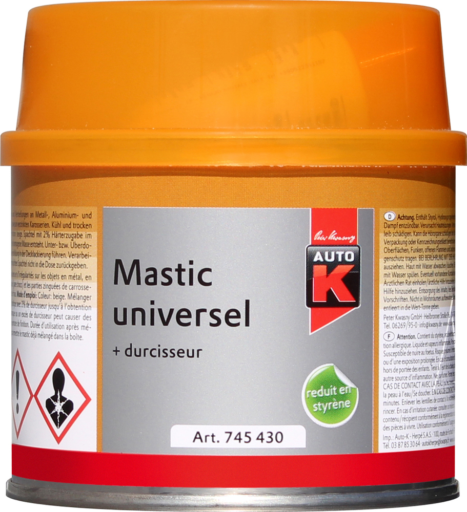 Mastic Universel + Reboucheur