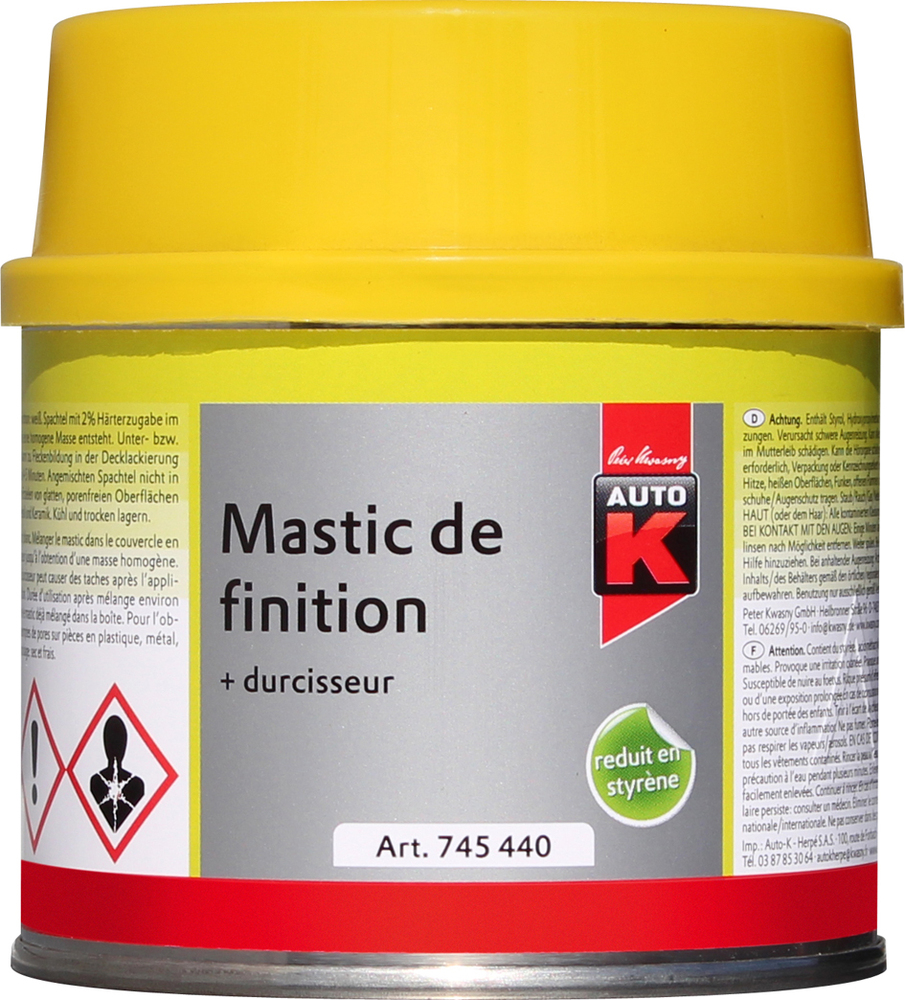 Mastic de Finition + Durcisseur