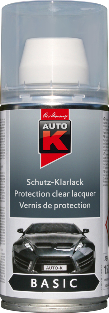 Vernis de finition bicouche aérosol 150 ml pour carrosserie automobile, séchage rapide