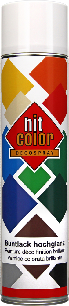 Peinture Brillante HitColor Aérosol 600 ml