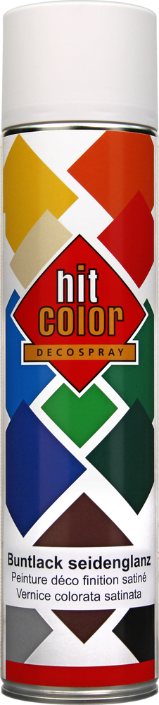 Peinture Satin HitColor Aérosol 600 ml