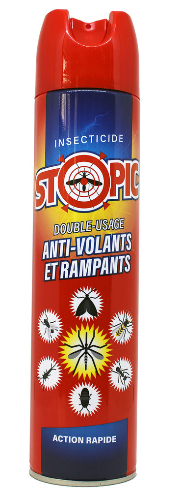 Insecticide Double Usage Anti-Volant et Rampants Aérosol 400ml