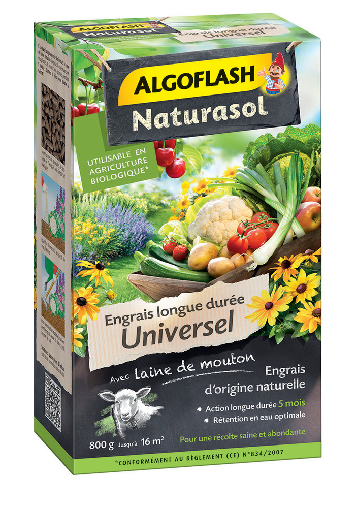 Engrais Universel Longue Durée Naturasol 800g