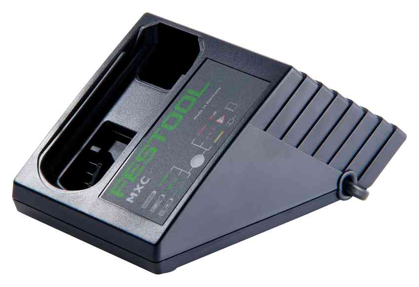 Chargeur MXC pour batteries d'outils électroportatifs professionnels, avec indicateurs de charge LED