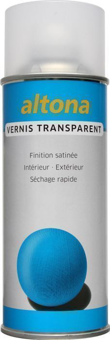 Vernis Altona Satiné 400 ml en aérosol pour une protection durable