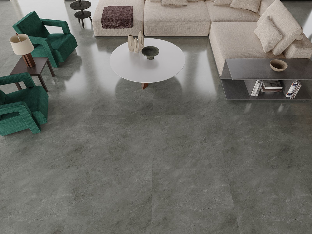 Dalle Sol LVT Clipsable S5055 Carrare
