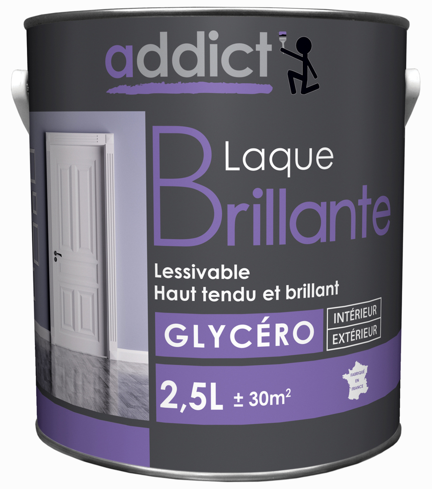 Laque Multisupports Glycéro Brillante 2.5L