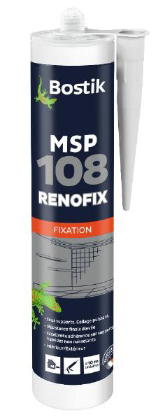 Mastic MSP 108 Renofix Blanc Cartouche 290 ml