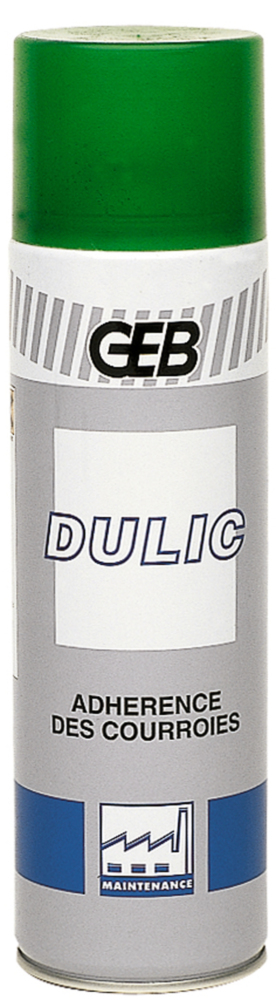 Dulic : adhérence des courroies aérosol 650ml