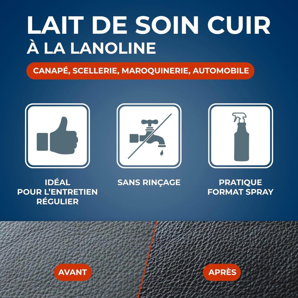 Lait de Soin du Cuir 500 ml