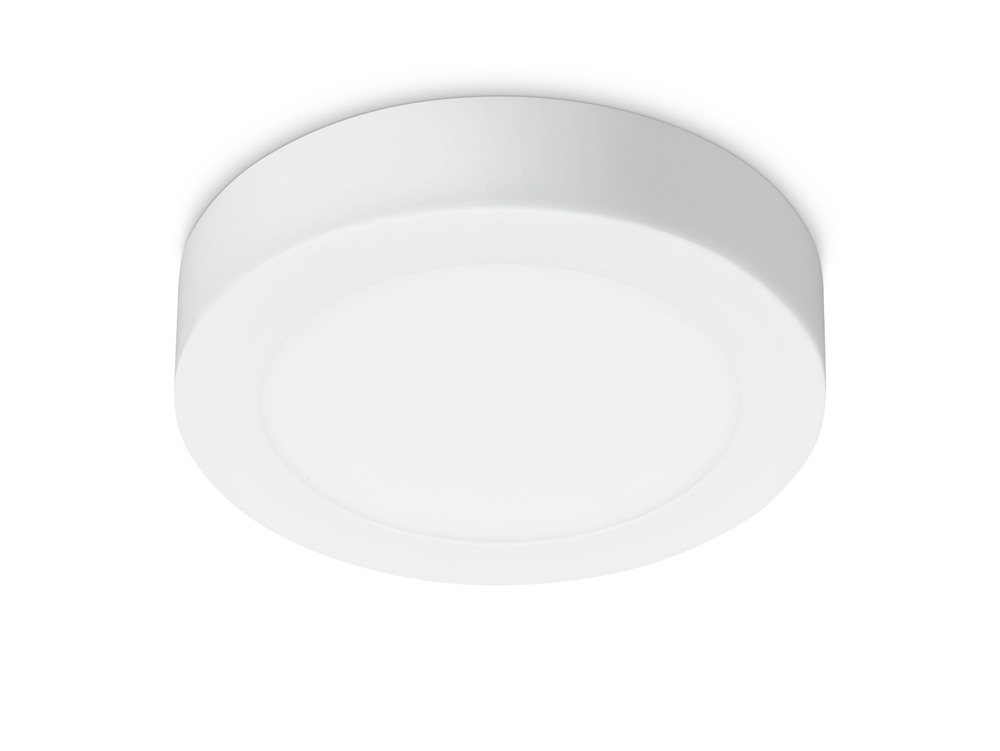 Plafonnier rond Villo LED blanc 6W de 17 cm de diamètre