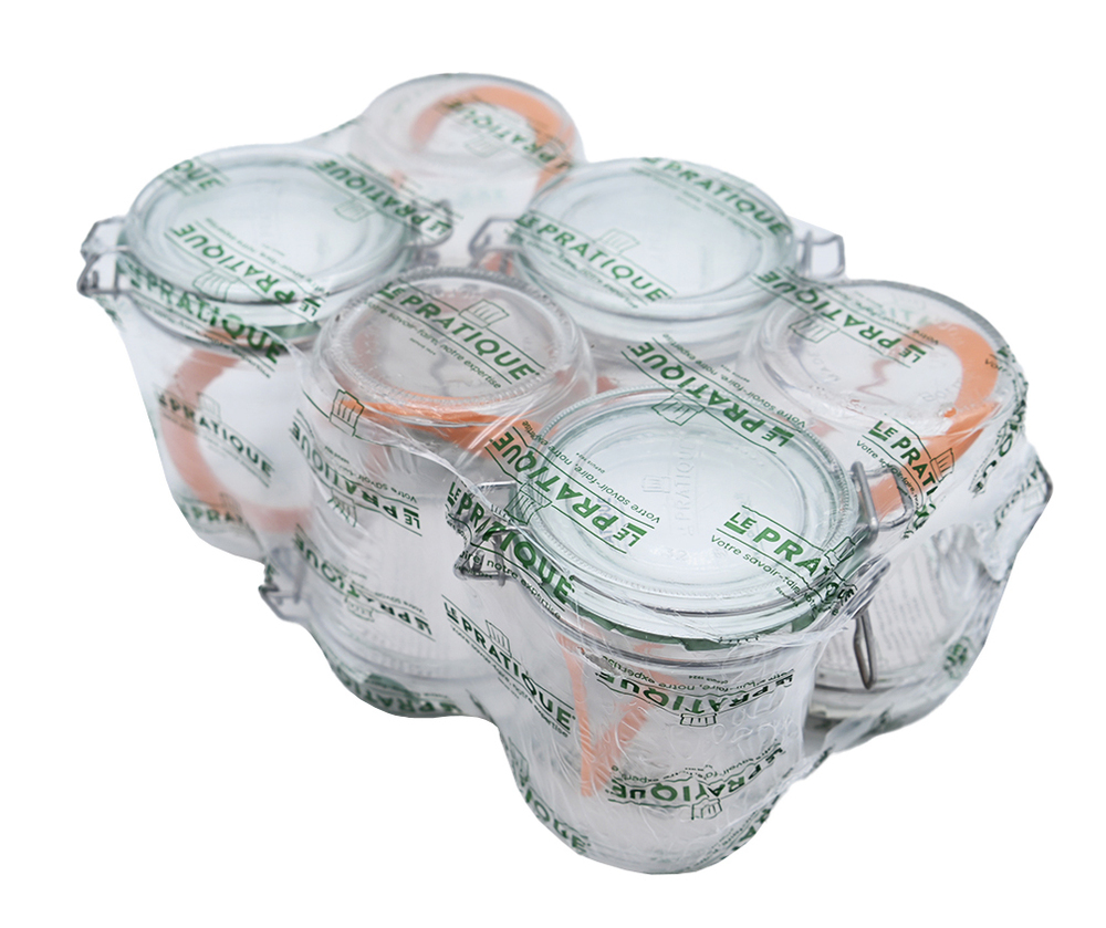 Bocaux Le Pratique Ø85 Pack de 6