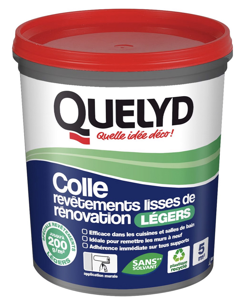 Colle Pour Revêtements Lisses de Rénovations Légers 1 kg