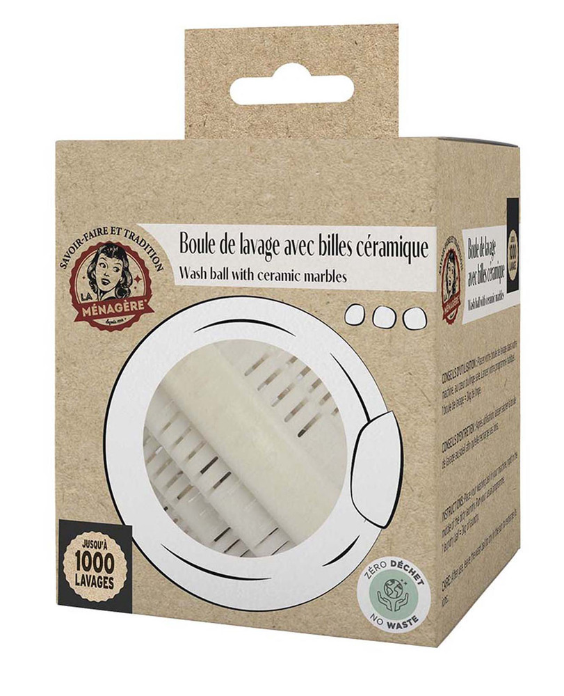 Boule de Lavage Avec Billes Céramiques