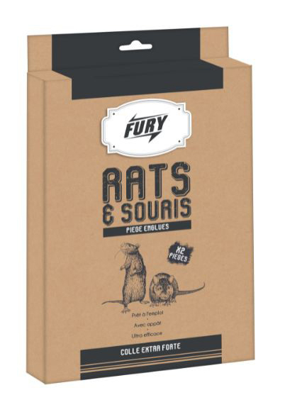 Pièges Englués Rats et Souris x2 TP19