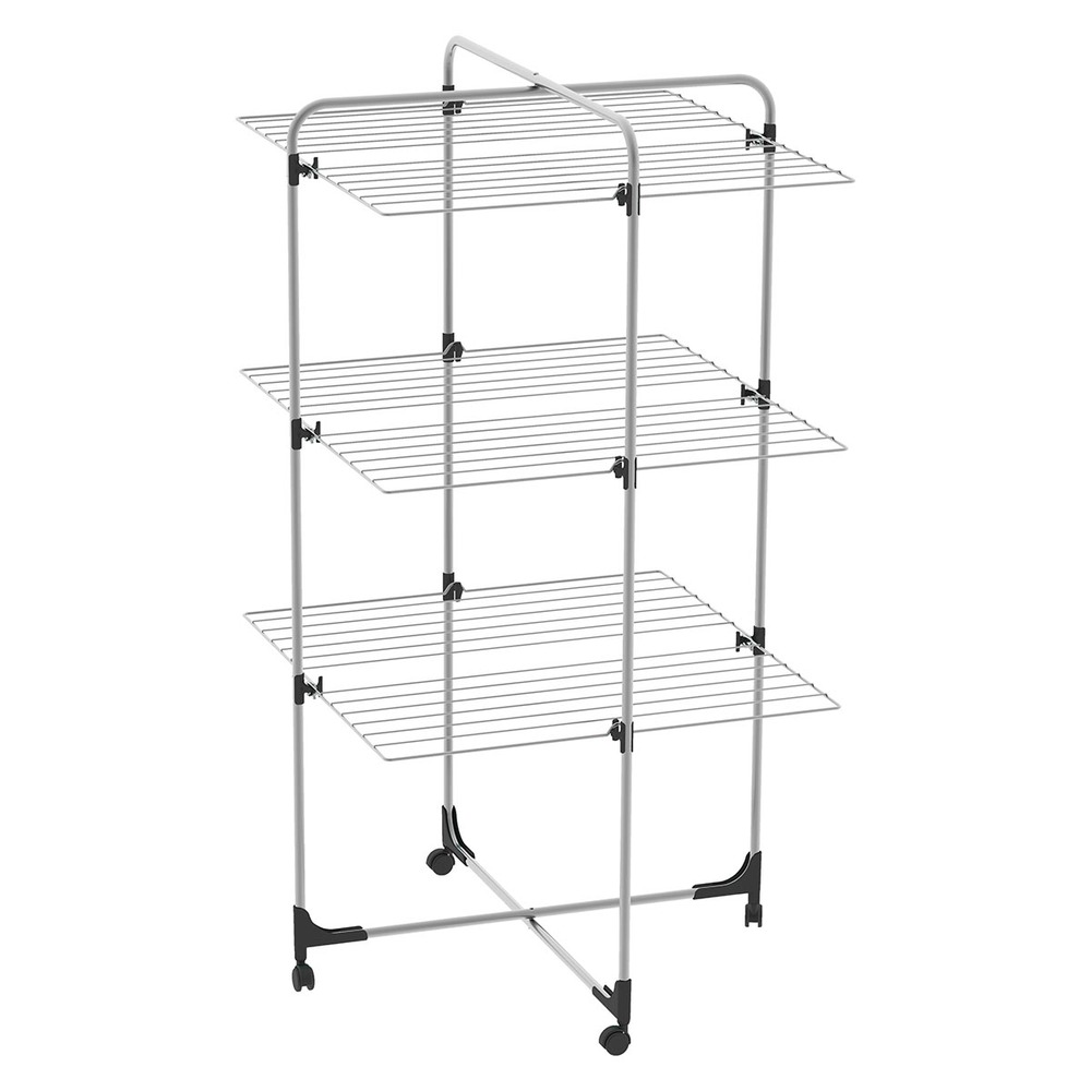 Séchoir Tour 30m d'étendage pliable et compact