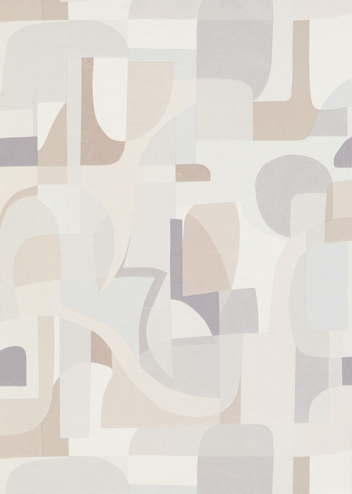 Papier peint vinyle grainé sur intissé Fragment beige crème collection Décorama Déco et Matières 2026