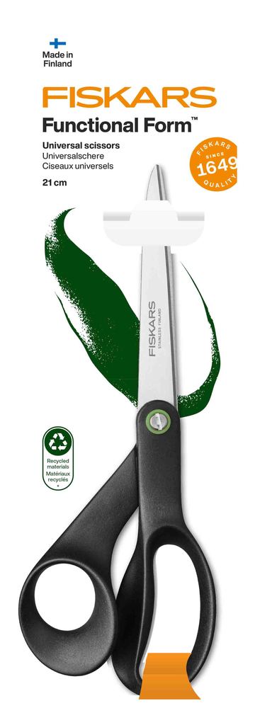 Ciseaux Universels Functional Form ReNew 21 cm