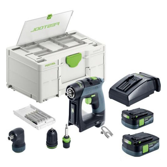 Perceuse-visseuse sans fil CXS 12 2.5 Set avec batterie et chargeur