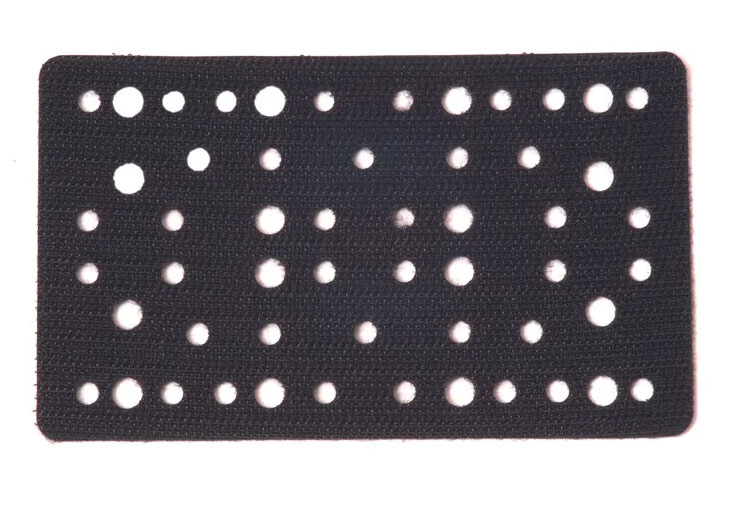 Protecteur de plateau auto-agrippant pour ponceuse électroportative, 54 trous, 81x133 mm, lot de 5