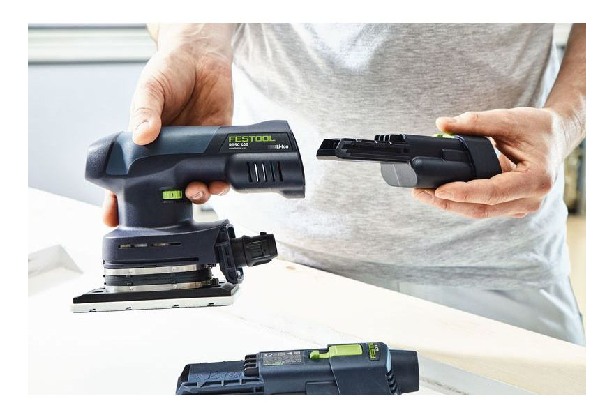 Ponceuse Orbitale Rectangulaire Sans Fil RTSC 400 18 V