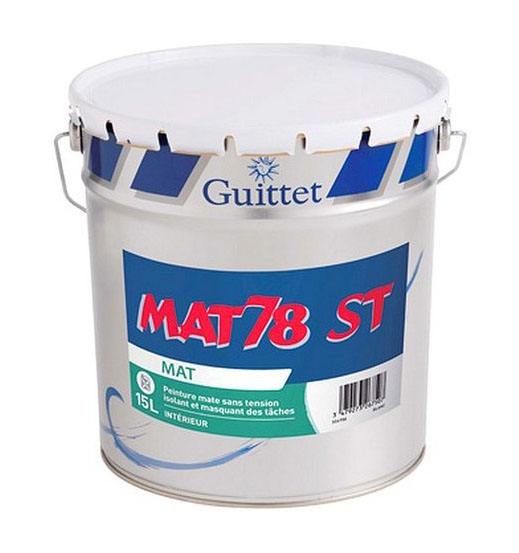Primaire d'accrochage intérieur blanc mat Mat 78 St 15 litres