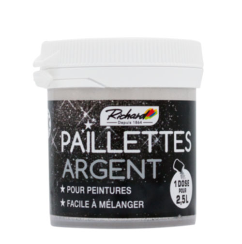 Paillettes pour peinture 30 g fines et scintillantes