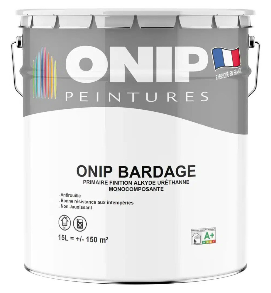 Onip Bardage Finition Mono-Composante Antirouille 15L