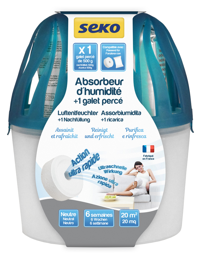 Absorbeur Medium Jungle + 1 Galet Percé de 500 g Neutre