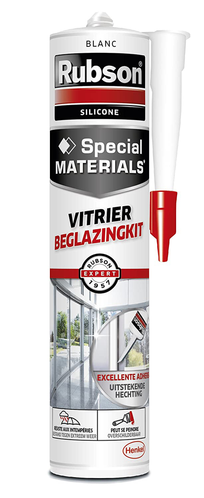 Mastic Vitrier Special Materials Blanc 280 ml