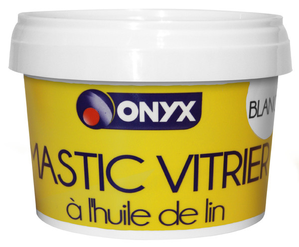 Mastic Vitrier à l'Huile de Lin Blanc 500 g