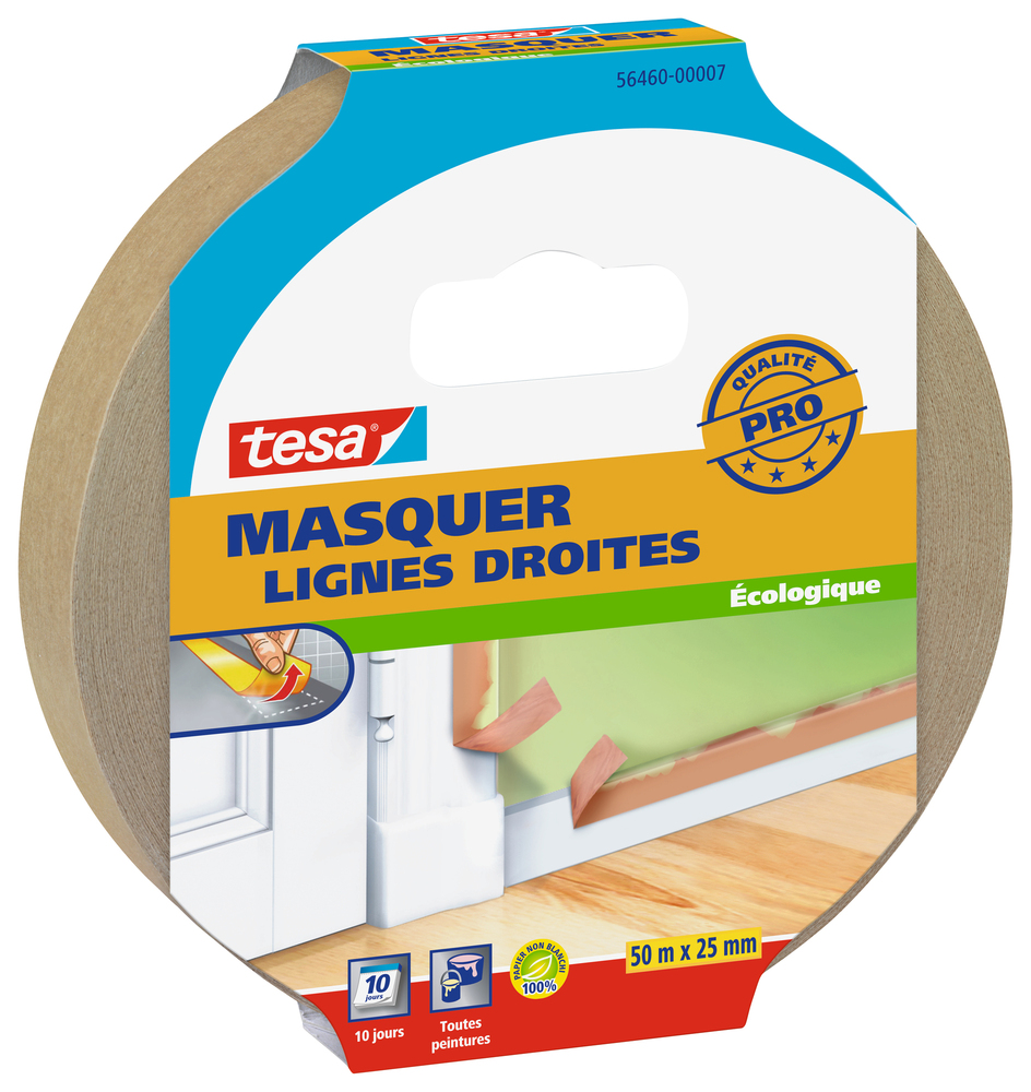 Masquer - Lignes Droites EcoLogo 50mx19mm